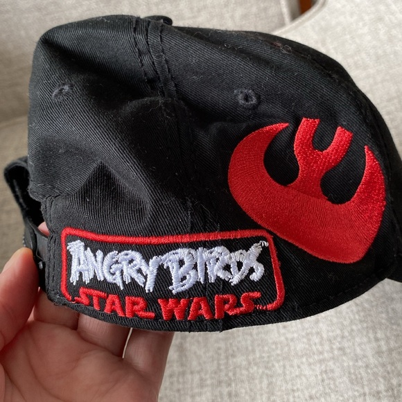 Star Wars Angry Birds black adult ball cap. - Picture 2 of 8